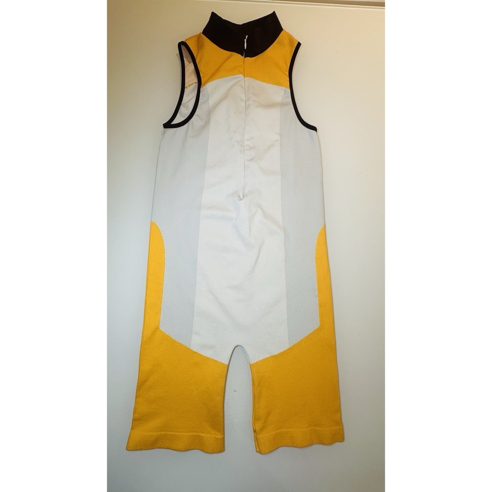 ZARA Color Block Seamless Athletic Jumpsuit Romper Sz M-L